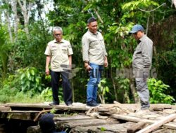 DPUPR Barut Langsungkan Peninjauan Beberapa Titik Ruas Jalan Rusak