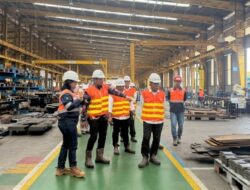 Pemkab Barut Langsungkan Kunjungan Kerja Ke Workshop PT Sanggar Sarana Baja