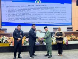 Bupati Barito Utara Hadiri Rapat Paripurna I Masa Sidang II Tahun 2026 Terkait Lima Raperda