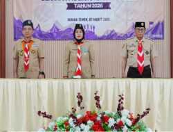 Hj Maya Savitri Shalahuddin Ketuai Kwarcab Gerakan Pramuka Kabupaten Barito Utara