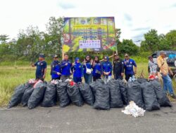 Peringati HPSN Tahun 2026 DLH Barito Utara Dan Komunitas  Langsungkan Aksi Bersih Sampah