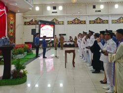 Bupati Murung Raya Lantik 148 Pejabat Administrator, Pengawas dan Fungsional