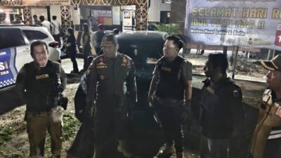 Turun Langsung, Kasatpol PP Mura Pastikan Malam Takbiran Aman dan Tertib