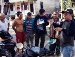 Jaga Ketertiban Lingkungan, Plt Lurah Jambu Bersama Tim Teknis PUPR Barut Langsungkan Survey Pembangunan Poskamling
