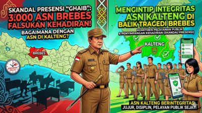 Skandal Presensi “Ghaib”: Mengintip Integritas ASN Kalteng di Balik Tragedi Brebes