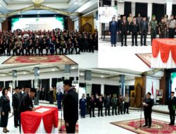 Sebanyak 136 Pejabat Tinggi Lingkup Pemkab Barut Resmi Dilantik, Bupati H Shalahuddin Harap Tunjukkan Dedikasi Dan Pahami Tupoksi