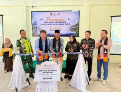 PT Pamapersada Nusantara (PAMA) Turut Beri Bantuan Instalasi Air Bersih Kepada Masyarakat Terdampak Banjir Wilayah Aceh