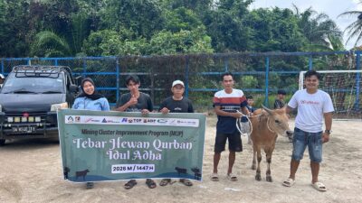 Sambut Momentum Hari Raya Idul Adha 1447 H, PAMA Group Tebar Hewan Kurban Sebanyak 55 Ekor Sapi