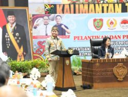 PERGATSI Kalteng Resmi Dilantik, Agustiar Sabran Targetkan Lahir Atlet Nasional