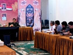 Pastikan Program Pekerjaan Multiyears Berjalan Sesuai Jadwal, Bupati Barut Pimpin Langsung Rapat Koordinasi