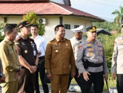 Sambut Wakapolda Kalteng, Wabup Felix Sampaikan Perkuat Sinergitas Antar Pemerintah Dengan Polri