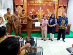 Dinas Pertanian Kabupaten Barito Utara Gelar Pelepasan Tiga ASN Yang Masuki Masa Purna Tugas
