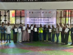 PT Pama Site SMMS Fasilitasi 12 UMKM Peroleh Sertifikasi Halal