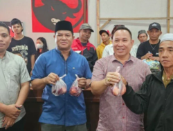 DPC PDIP Murung Raya Salurkan Daging Kurban, Bebie Tekankan Semangat Solidaritas