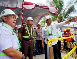 Resmi Dimulainya Groundbreaking Ceremony, Bupati Barito Utara Sampaikan Wujudkan Penataan Kawasan Perkotaan