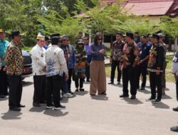 Bupati Barito Utara Tinjau Lokasi Persiapan Batara Expo dan Mall Pelayanan Publik