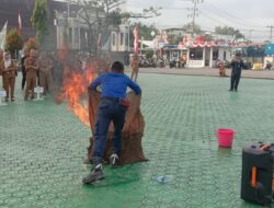 Minimalisir Kebakaran, Pemkab Barut Bersama Disdamkarmat Langsungkan Edukasi Penggunaan Keselamatan Gas LPG
