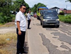 DPRD Kalteng Pastikan Perbaikan Jalan HM Arsyad Segera Direalisasikan