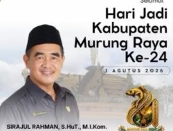HUT ke-24 Murung Raya, Sirajul Rahman Dorong Penguatan Sinergi Pembangunan