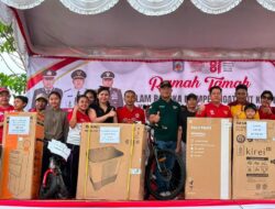 Bebie Apresiasi Jalan Sehat di Tanah Siang Dalam Rangka Semarak HUT RI ke 81