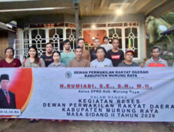 Reses di Tumbang Baloi, Rumiadi Serap Aspirasi Kesehatan hingga Pertanian