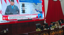 DPRD dan Pemkab Mura Dengarkan Pidato Kenegaraan HUT RI ke 81