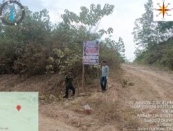 Masuknya Musim Kemarau PT Pada Idi Langsungkan Sosialisasi Himbauan Karhutla