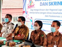 Deteksi Dini TBC Dinkes Barut Langsungkan Pemeriksaan Kesehatan Gratis Pada Lapas Kelas IIB Muara Teweh