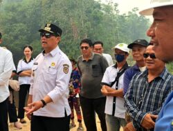 Sekretaris Komisi II DPRD Barito Utara Dorong Pembangunan Infrastruktur Jalan Penghubung Dua Desa