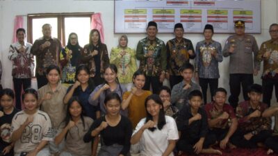 Suasana Peringatan HUT RI Pemkab Barut Isi Kegiatan Peduli Sosial