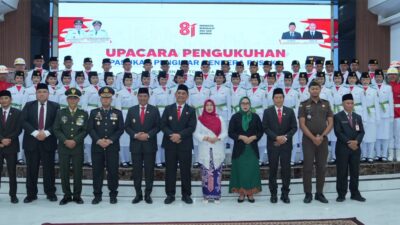 Bupati Barito Utara H Shalahuddin: Paskibraka Tanamkan Nilai Bawa Kemajuan Bangsa dan Daerah