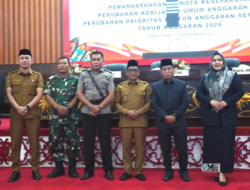 Pemkab-DPRD Mura Tandatangani Kesepakatan Perubahan KUA-PPAS 2026