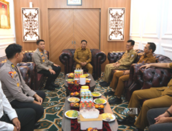 Bupati Heriyus Terima Kunjungan Plh Kapolres Mura