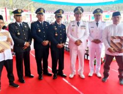 Peringatan HUT RI Bupati Barito Utara Serahkan SK Remisi Kepada Enam Warga Binaan Lapas Kelas IIB Muara Teweh
