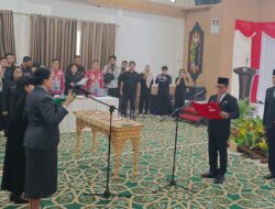 Sah! Bupati Murung Raya Lantik Lynda Kristiane jadi Sekda